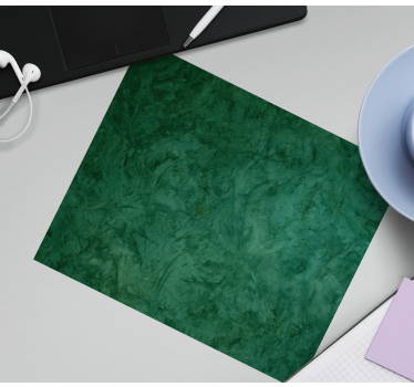 Tapis de souris motif texture verte tourbillonnante - TenStickers