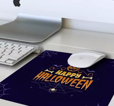Tapis de souris motif thème halloween effrayant - TenStickers
