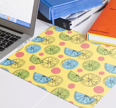 Tapis de souris motif tranches d'agrumes - TenStickers