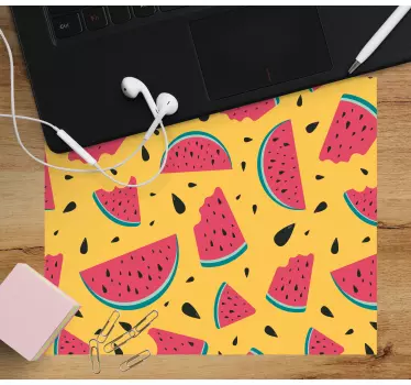 Tapis de souris motif tranches de fruits - TenStickers