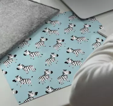 Tapis de souris motif zèbre dynamique - TenStickers