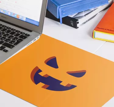Tapis de souris noël sourire de jack o' lantern - TenStickers