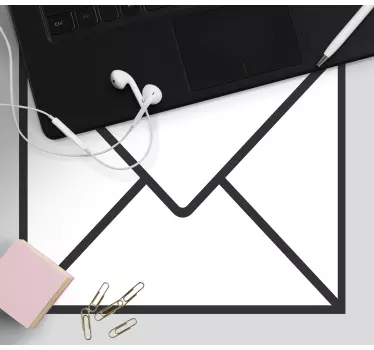 Tapis de souris original contour d'enveloppe - TenStickers