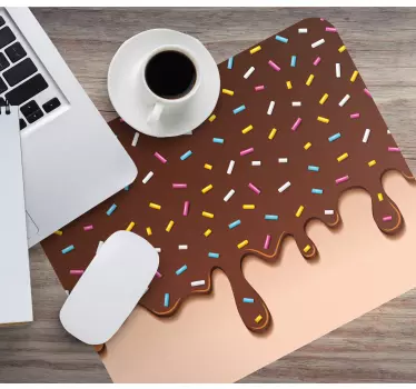 Tapis de souris original délices au chocolat - TenStickers