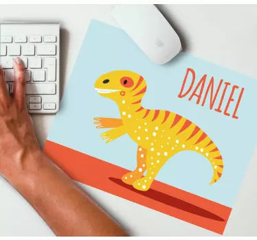 Tapis de souris original dinosaure coloré - TenStickers