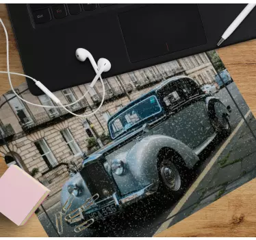 Tapis de souris original instantané automobile vintage - TenStickers
