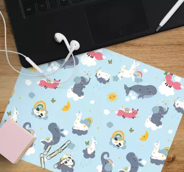 Tapis de souris original motif animal ludique - TenStickers