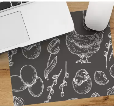 Tapis de souris original motif animaux de la ferme - TenStickers