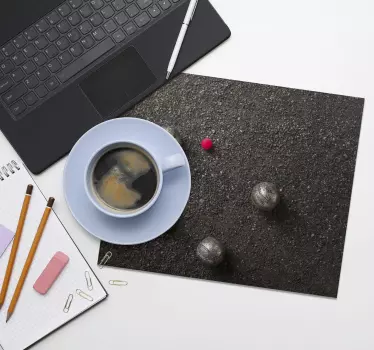 tapis de souris pétanque intérieure - TenStickers