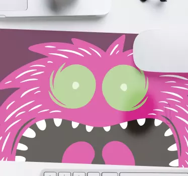 XXL Tapis de souris pour gamer Monstre aux yeux clairs - TenStickers