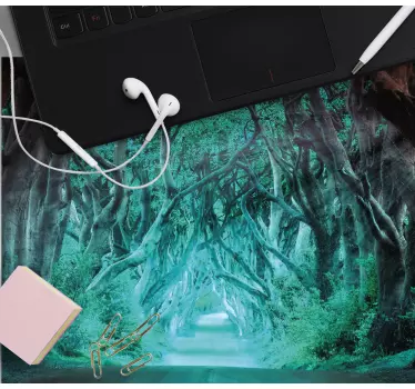 XXL tapis de souris style original Forêt magique - TenStickers