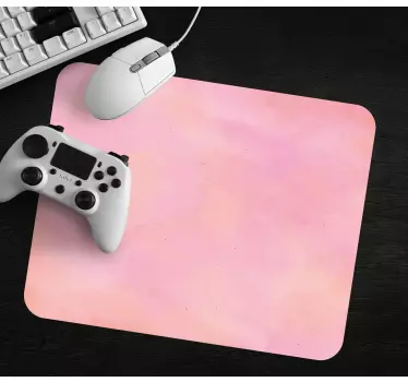 tapis de souris style original Peinture rose élégante - TenStickers