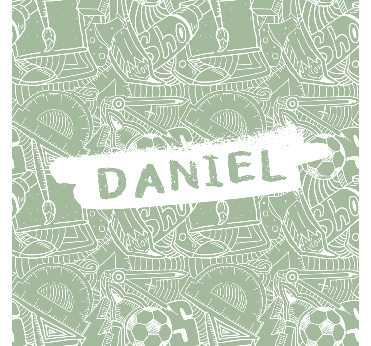 Store enrouleur chambre ado prénom personnalisable - TenStickers