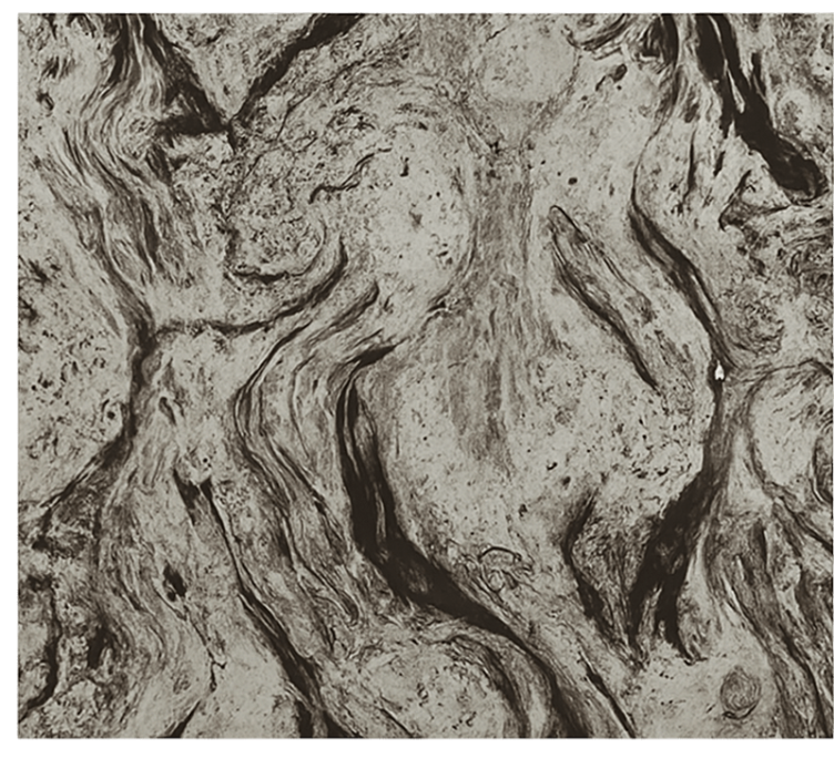 Store enrouleur salle de bain texture de marbre foncé - TenStickers