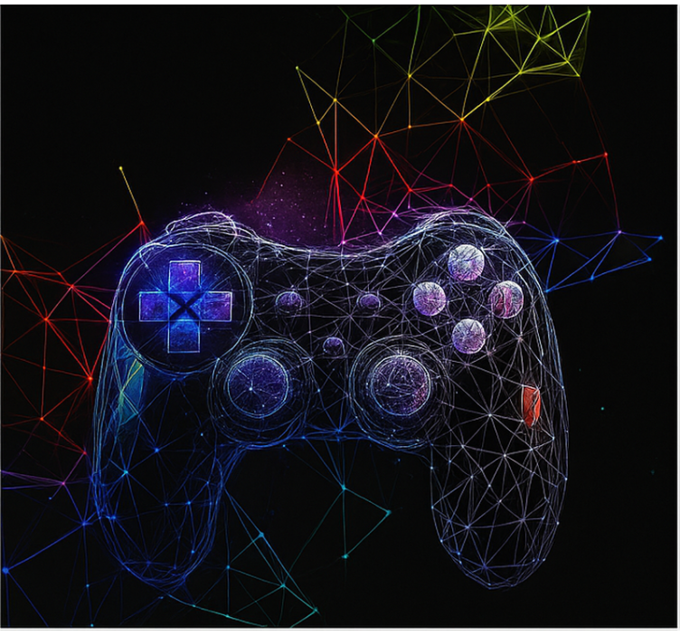 Store enrouleur geek console de jeu adn - TenStickers