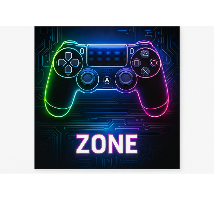 Store enrouleur geek zone de consoles de jeux - TenStickers