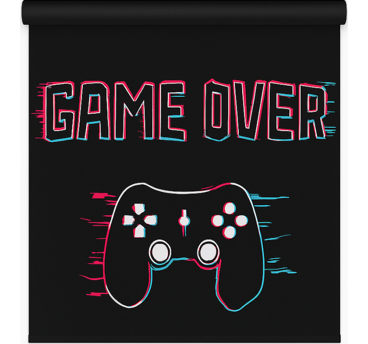 Store enrouleur geek game over - TenStickers