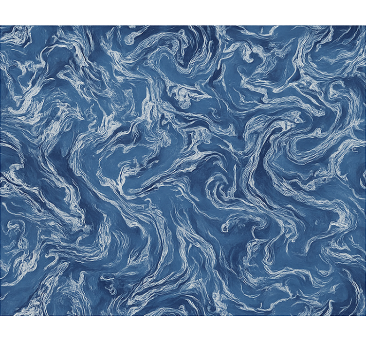Store enrouleur pour chambre ado marbre indigo abstrait - TenStickers