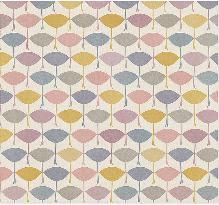 Stores nordiques oiseaux-mouches colorés - TenStickers