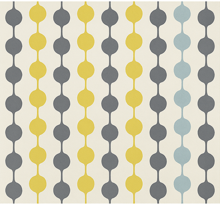 Stores nordiques cercles colorés suspendus - TenStickers