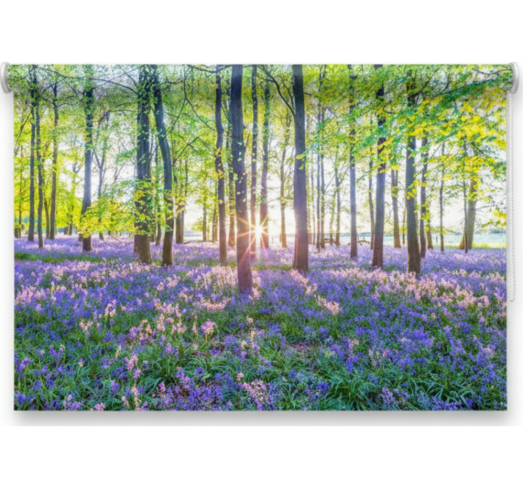 Store enrouleur arbre modernisme inspiré de la nature - TenStickers