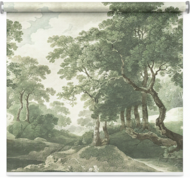 Store enrouleur arbre nature classique intemporelle - TenStickers