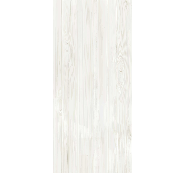 Store enrouleur salle à manger bois blanc - TenStickers