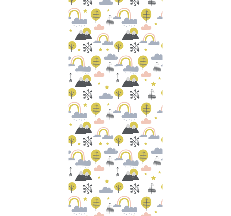 Store enrouleur chambre enfant scène naturelle ludique - TenStickers