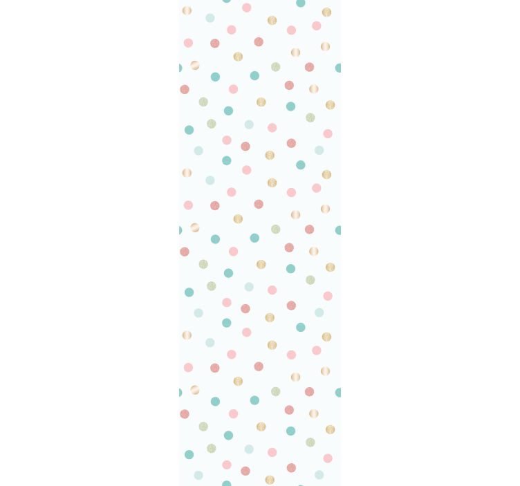 Store enrouleur chambre enfant motif pois confettis pailletés - TenStickers