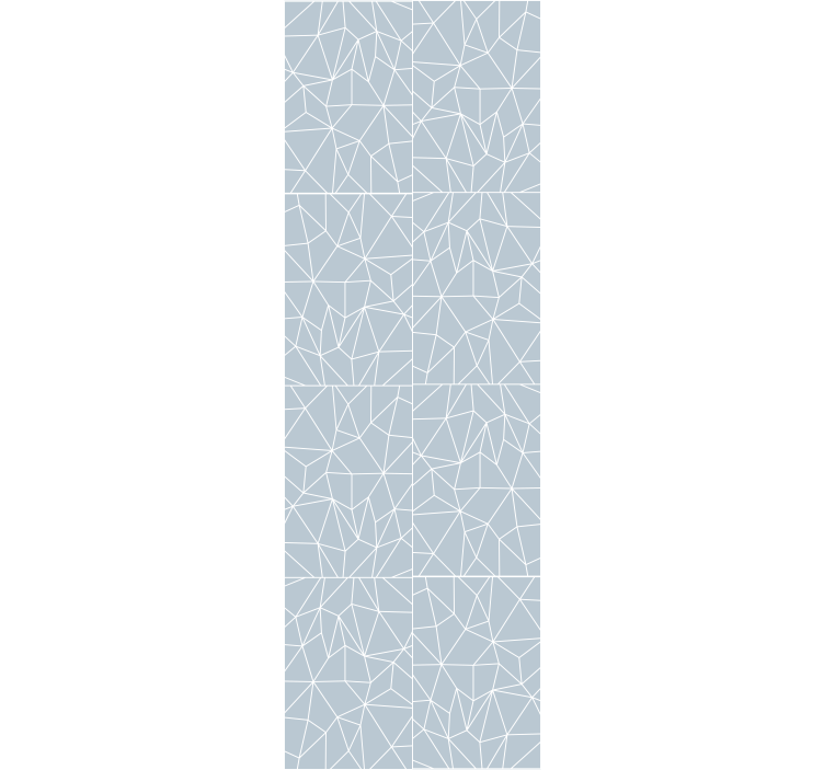 Store enrouleur pour chambre ado motifs lignes modernes - TenStickers