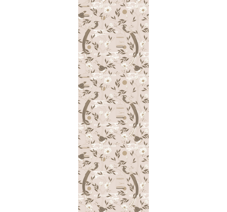 Store enrouleur pour chambre ado feuillage ancien - TenStickers