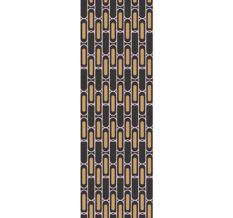 Store enrouleur moderne agencement de lignes géométriques - TenStickers