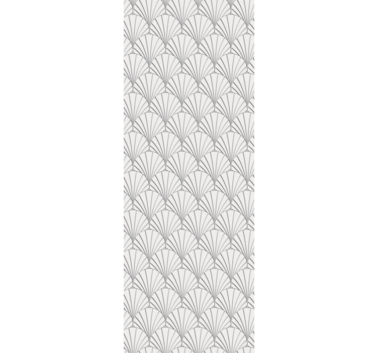 Store enrouleur moderne motif élégant de éventails - TenStickers