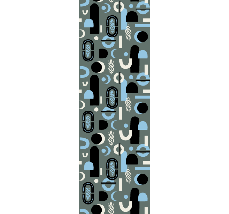 Store enrouleur moderne collage de formes géométriques - TenStickers