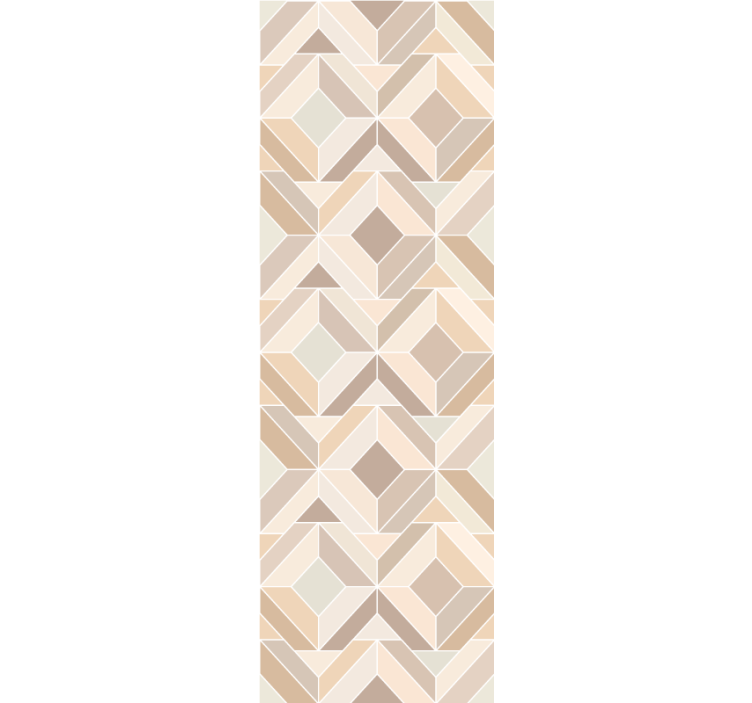 Store enrouleur moderne motif beige à rayures - TenStickers