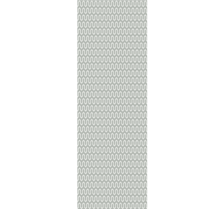 Store enrouleur moderne motif géométrique vert menthe - TenStickers