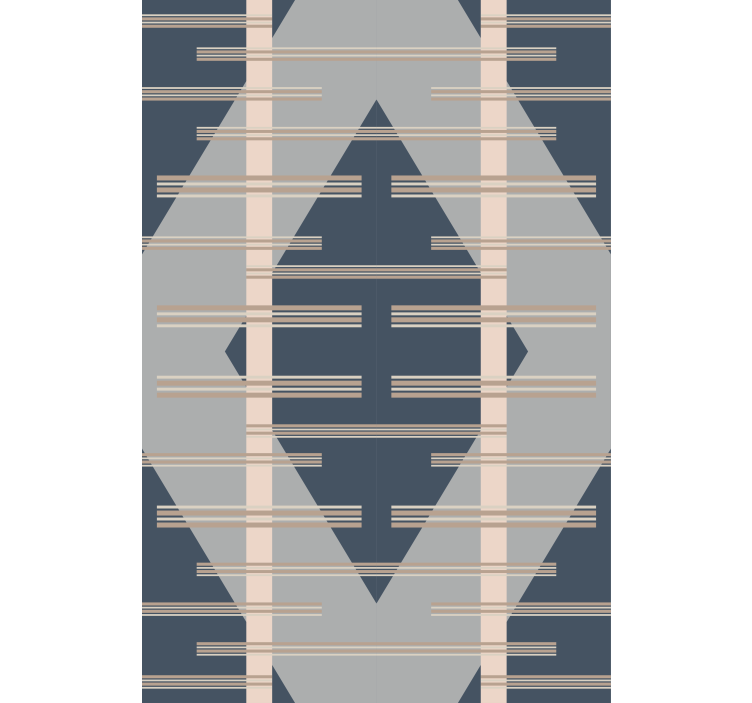 Store enrouleur moderne style abstrait gris vintage - TenStickers