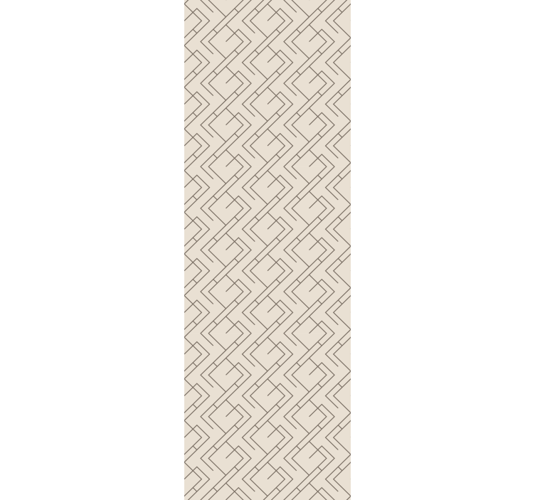 Store enrouleur moderne design style mid-century - TenStickers