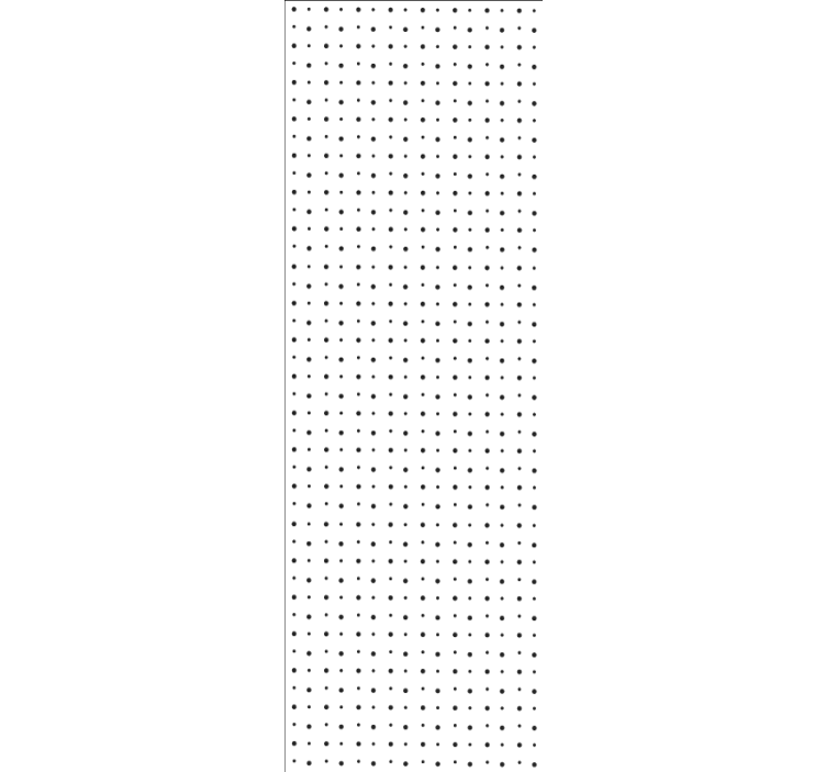 Store enrouleur moderne à lignes verticales en points - TenStickers