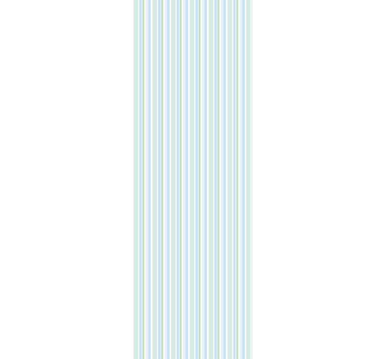 Store enrouleur moderne motif rayures pastel - TenStickers