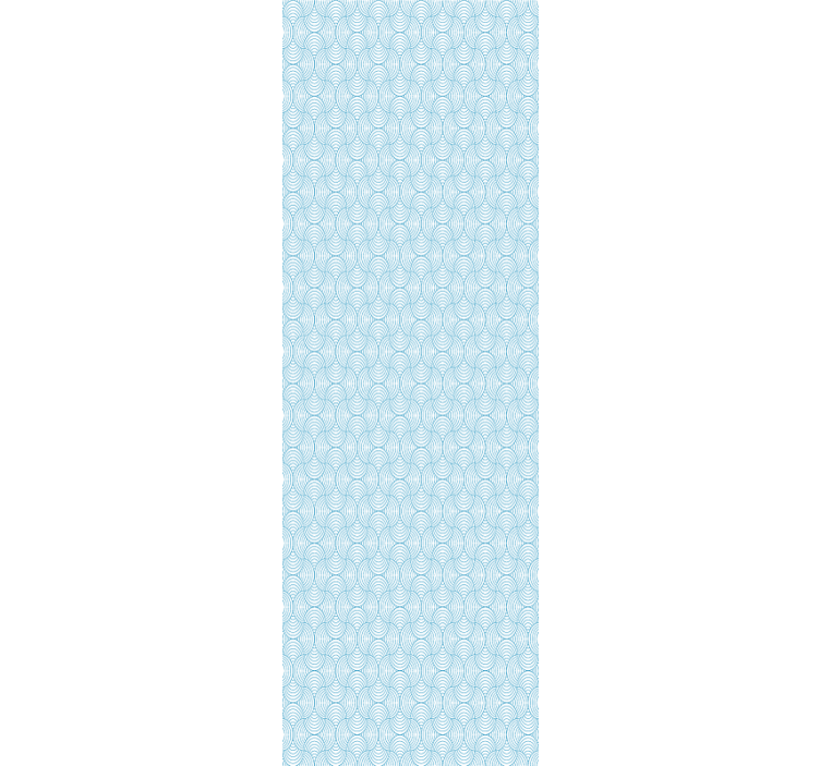 Store enrouleur moderne motif de vagues différentes - TenStickers