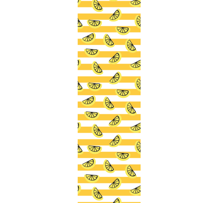 Store enrouleur moderne design symboles de citron - TenStickers