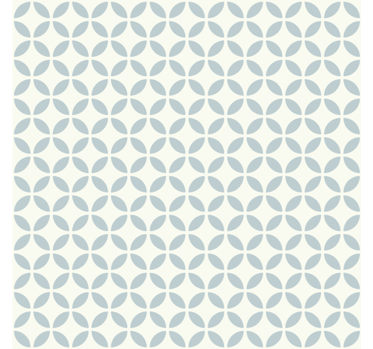 Store enrouleur bleu design à motifs circulaires - TenStickers