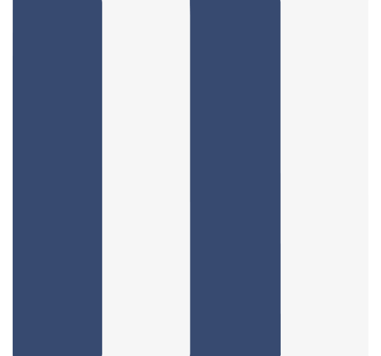 Store enrouleur bleu rayures nautiques classiques - TenStickers