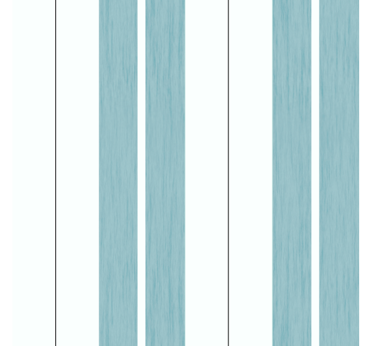 Store enrouleur bleu rayures turquoise - TenStickers