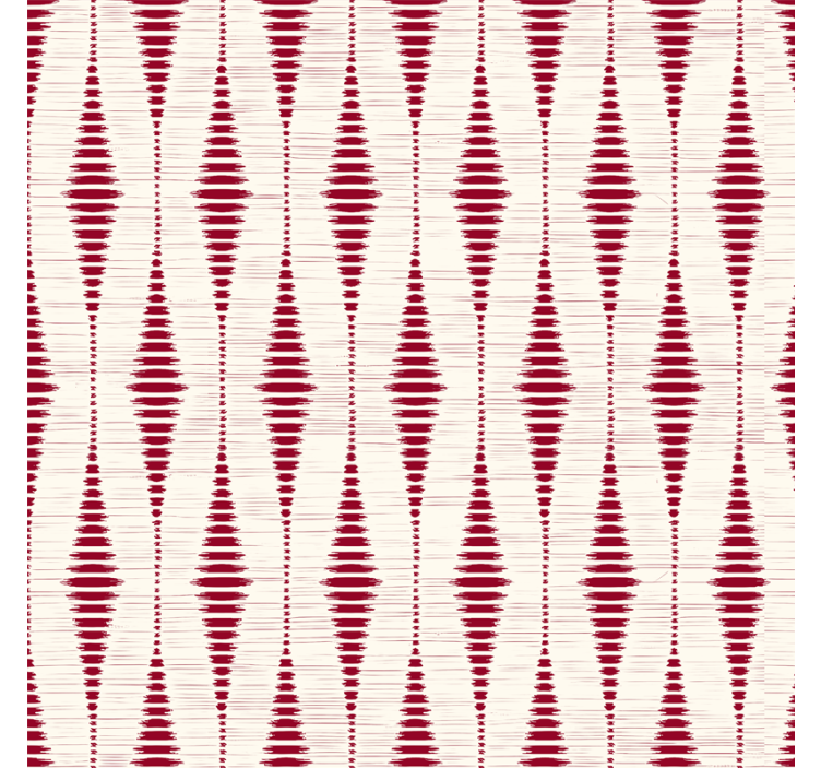 Store enrouleur moderne motif ikat rouge - TenStickers