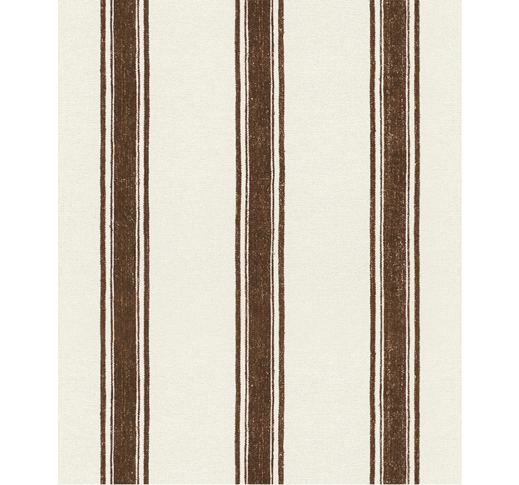 Store enrouleur moderne lignes verticales marron - TenStickers