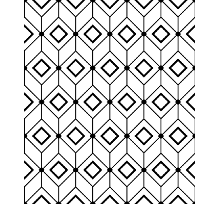 Store enrouleur moderne éléments de diamant modernes - TenStickers