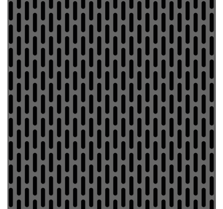 Store enrouleur moderne grille en métal noir - TenStickers