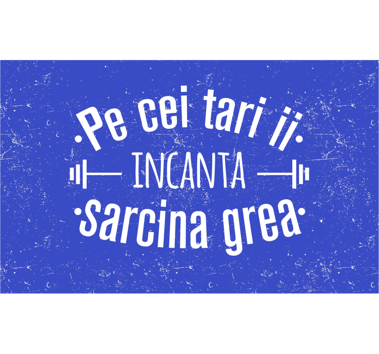 Store enrouleur bleu pour les plus courageux - TenStickers